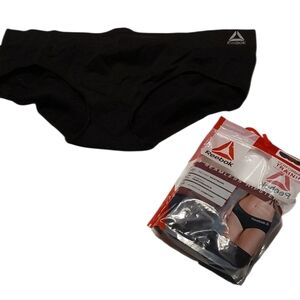 Reebok 3 Seamless Hipsters Performance Underwear 2X NEW
